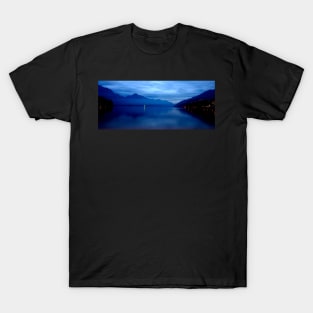 Lake Wakatipu at Night T-Shirt